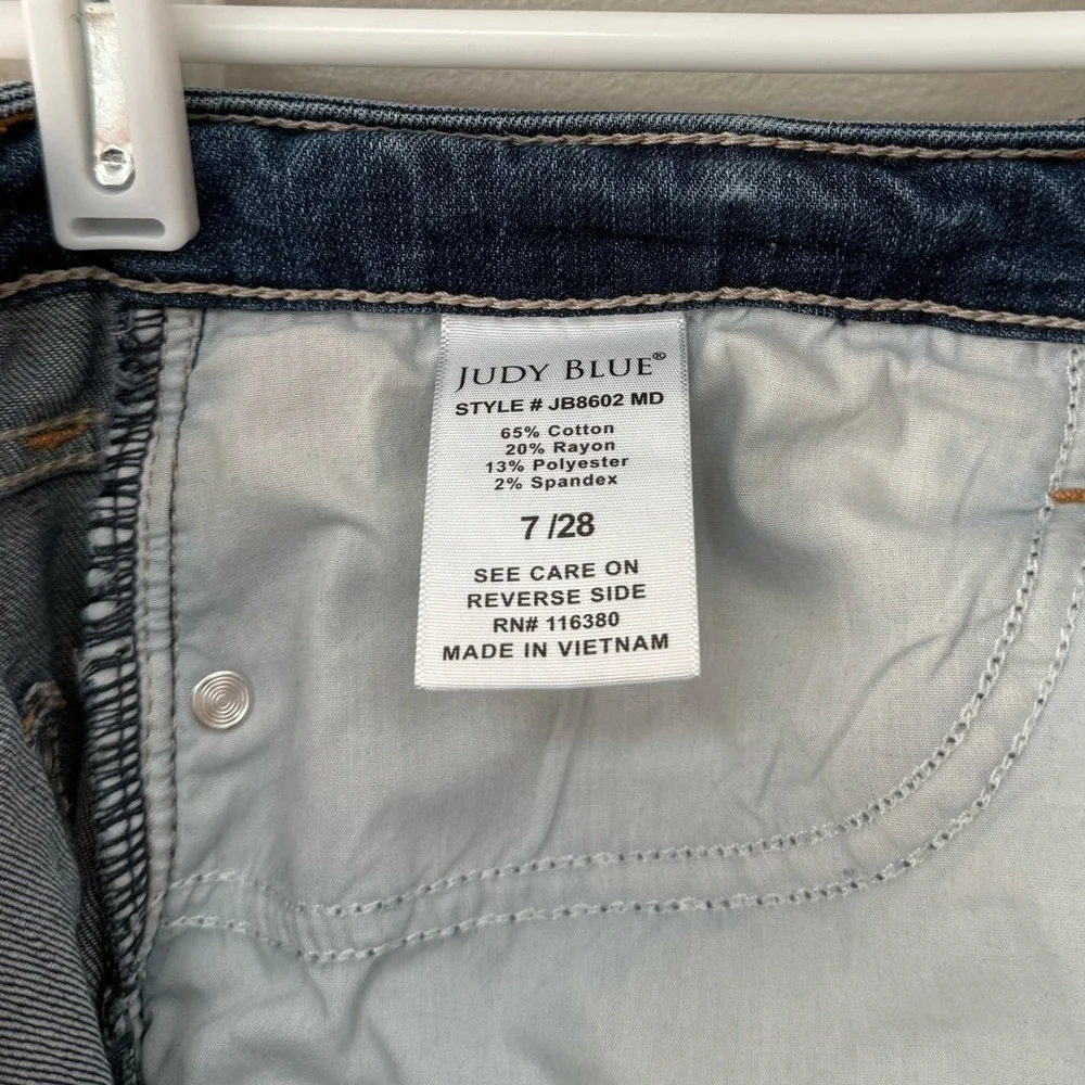 Judy Blue High Waist Straight Denim Jeans